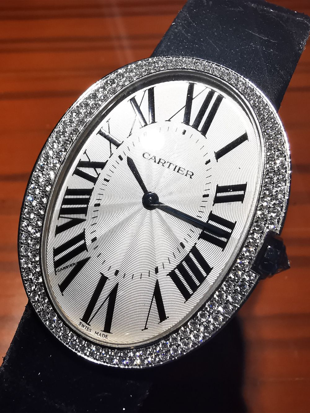 cartier(卡地亚) 浴缸系列女士机械腕表wb520009 - 上海产权拍卖有限